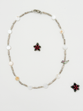Mother of pearl bird necklace